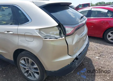 2017 Ford Edge Titanium z USA, uszkodzony, nr VIN 2FMPK3K82HBC40508